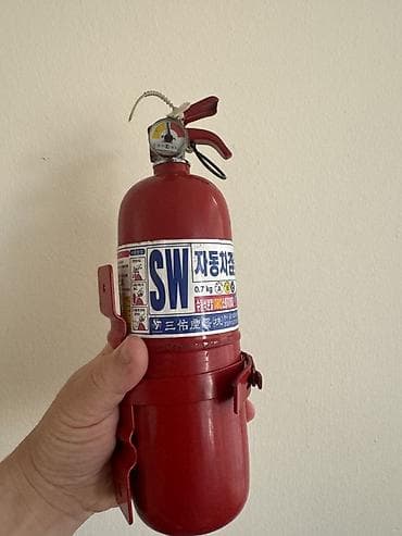 avto təlim: Avtomobil üçün portativ yanğınsöndürən balon - Tip: Quru toz əsaslı — 1