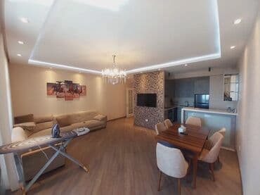 sarayda kiraye evler 2023: Mənzillə tanış olun: geniş, zövqlə dizayn edilmiş 2 otaqlı açıq planlı — 1