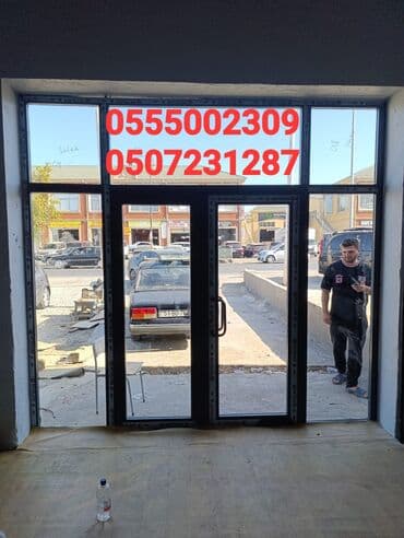 пластиковые окна токмок: Yeni İkiqat şüşə paketi Plastik pəncərə, Еni: 1 sm, Uzunluğu: 1 sm, Ödənişli quraşdırma — 10