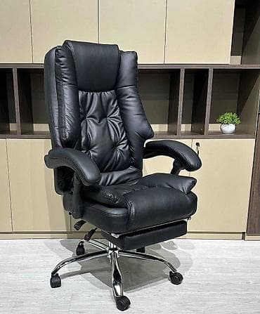 mega mebel: Yeni, Təkərli, Qolları tənzimlənmir, Süni dəri — 3