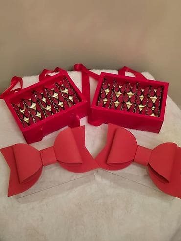 nisan xoncalari: Şokolad 24 ve 48 ededli,istənilən dizaynda.xna partisı,kicik toyad — 2