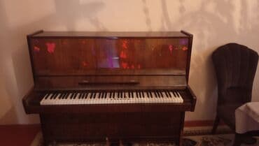 nerd taxta oyunu: Akkustik piano – upright tipli, taxta korpuslu. Klaviatura 88 klavidən — 5