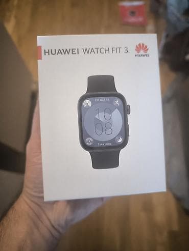 iphone 100: Huawei Watch Fit 3 – ağıllı saat Xüsusiyyətlər: - 1.82" HD AMOLED — 3