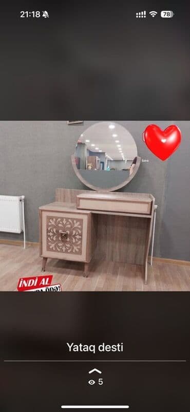 uşaq üçün dolab: 2 təknəfərlik çarpayı, 2 tumba, Dolab, Komod, Yeni — 4