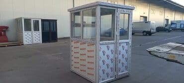 kiosk: Mühafizə Butkaları. Şüşəli. Plastik. Alüminium. 150x150 — 6