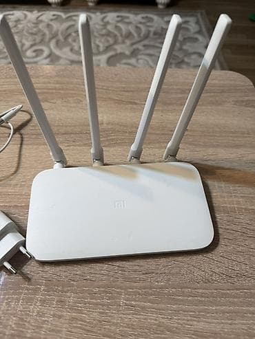 xiaomi tablet: Xiaomi Mi Router 4A - İki zolaqlı Wi‑Fi: 2.4 GHz (300 Mb/s, model — 2