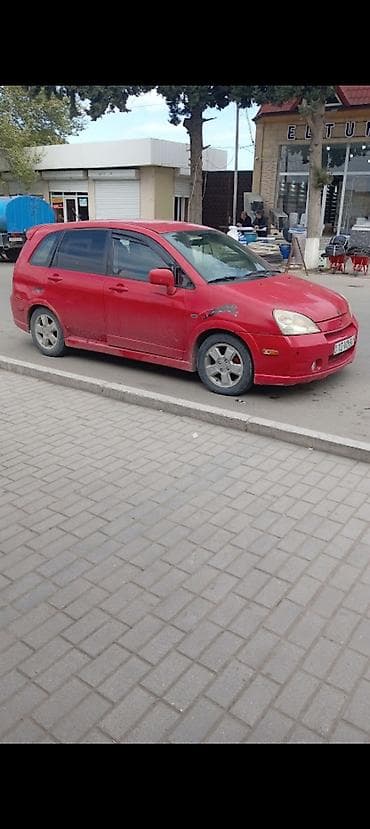 lada baqaj: Suzuki Aerio hatchback – qırmızı rəng - Kuzov: 5 qapılı hatchback, tam — 4