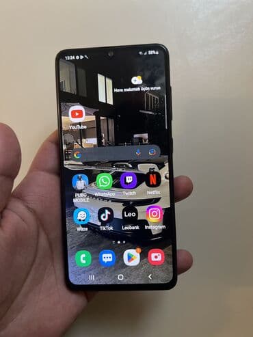 samsun a 41: Samsung Galaxy A41, 64 GB, rəng - Göy, Barmaq izi — 5