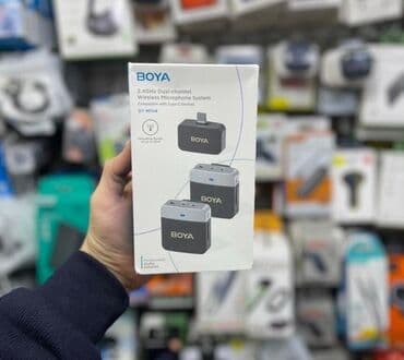 беспроводной микрофон для караоке: Boya ”M1V4” yaxa mikrofonu. Boya ”M1V4” yaxa mikrafonu BY-M1V4 Type-C — 3