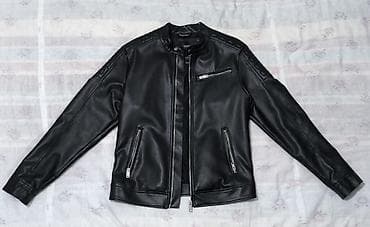 Kurtka, Dəri, Yaz, PULL&BEAR, S