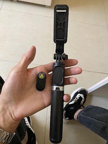 fl studio full: Bluetooth selfi çubuğu + mini tripod - Universal telefon tutacağı — 4