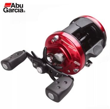jmıx nədir: Abu Garcia Ambassadeur 6600SX multiplier reels red black. 5.3:1 gear — 3