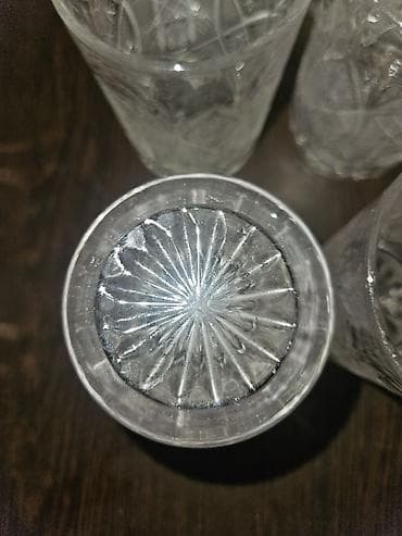 Stəkanlar, Şüşə, 6 ədədli dəst — 2