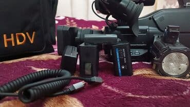 чехлы и сумки для видеокамер: Sony HD videokamera dəsti • Model: Sony HD (Optical SteadyShot — 1