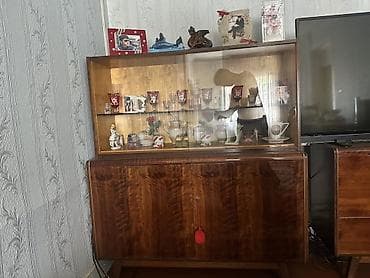 Retro “stena” mebel dəsti - Tərkib: 3 moduldan ibarət klassik divar — 5