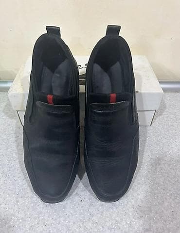 Ayaqqabılar: Kişi ayaqqabısı – slip-on model - Rəng: qara - Üst hissə: Yumşaq dəri — 3
