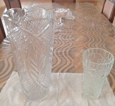 ev ucun aboylar: Bir vaza, Xrustal — 1