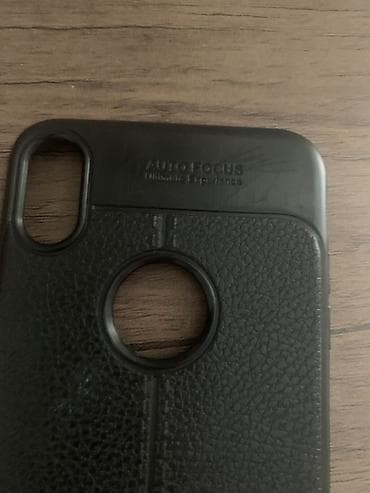 iphone adaptoru: Məhsul: “AUTO FOCUS” silikon telefon qabı - Rəng: qara - Material — 2