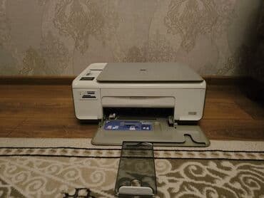 printer adapter: HP Photosmart C4273 jet printer. Üçü birində - fotoprinter/rəngli — 2