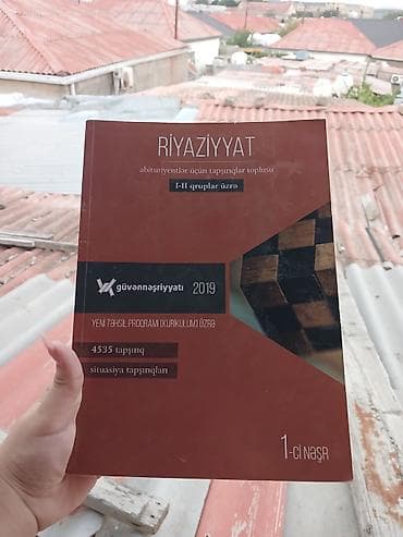 Məhsul: Riyaziyyat – abituriyentlər üçün tapşırıqlar toplusu (I–II — 1