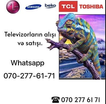 Televizorların alışı və satışı xidməti