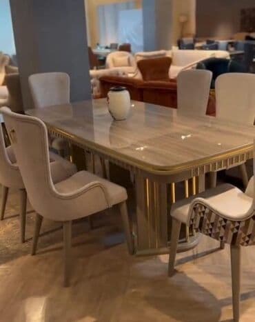 Oval masa, Eyvan üçün, 6 nəfər — 7