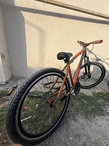 Шоссейные велосипеды: Şəhər və yüngül off-road üçün uyğun velosiped - Rəng: tunc/narıncı - — 2