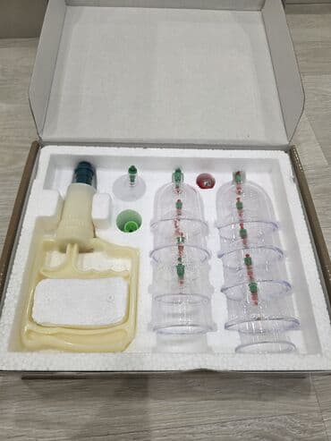 Vakumlu bankalar – Cupping Therapy dəsti Məhsul: Plastik vakum