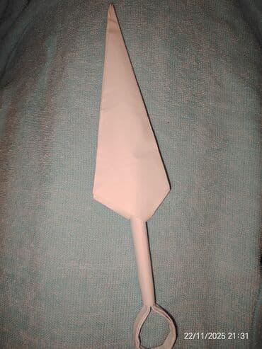 Kunai Naruto kağızdan