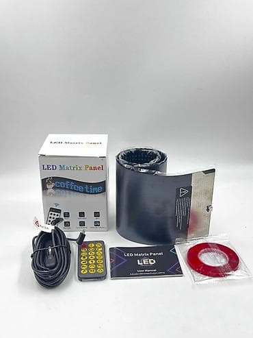 RGB LED Matrix Panel – mobil tətbiqlə idarə olunan çevik reklam/mesaj — 6