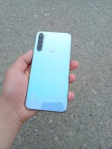 индукционная плита купить в баку: Redmi Note 8, 64 ГБ, цвет - Голубой, Отпечаток пальца — 3