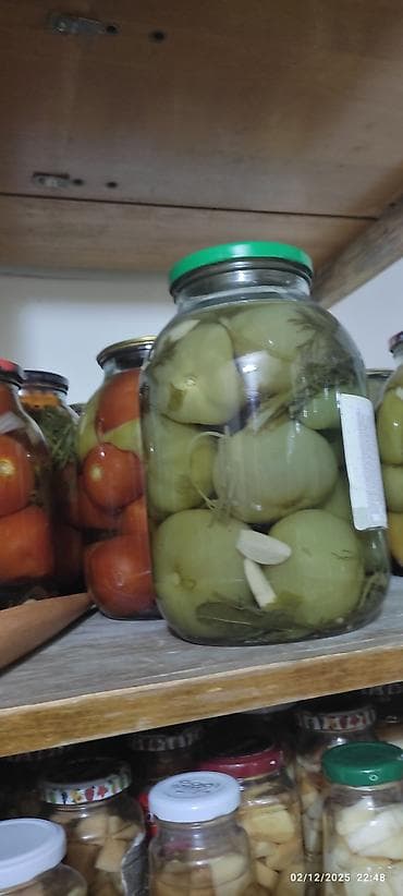 şuşə banka: Məhsul: Ev üsulu hazırlanan müxtəlif turşular və konservlər Tərkib və — 4