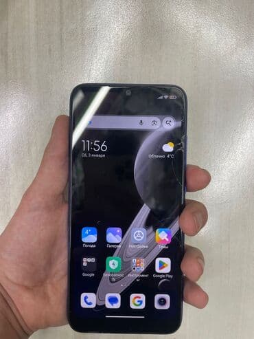 Apple iPhone: Redmi Note 8T, 32 ГБ, цвет - Голубой, Сенсорный, Отпечаток пальца, Две SIM карты — 2