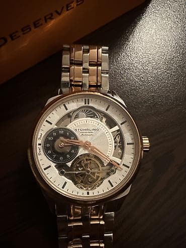 oyster saat: Stuhrling Original kişi qol saatı - Brend: Stuhrling Original - — 4