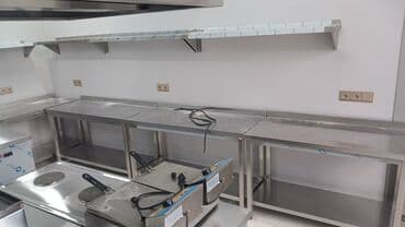 metbex avadanliqlari: Paslanmayan poladdan hazırlanmış kommersiya mətbəx avadanlıqları — 4