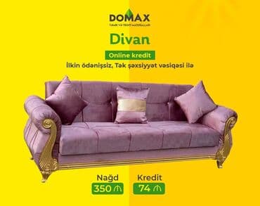 salon üçün divanlar: Диван, Новый, Раскладной, С подъемным механизмом, Велюровая ткань, Бесплатная доставка в черте города — 1