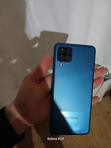 a 10 ucuz: Samsung Galaxy A12, rəng - Mavi, Barmaq izi — 3