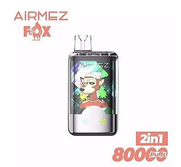 AiRMEZ FOX birdəfəlik vape cihazı - 2-in-1 quruluş: iki ayrı ləzzət