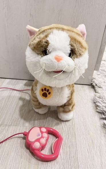 Oyuncaqlar: Uzaqdan idarə olunan interaktiv pişik oyuncağı - Yumşaq plyuş — 1