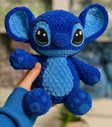 Lincoln: Xüsusi toxunma yumşaq oyuncaqlar - Material: hipoallergen, məxməri — 5