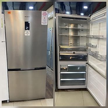 fre aparati: İşlənmiş 2 qapılı Arcelik Soyuducu Satılır, rəng - Gümüşü — 1