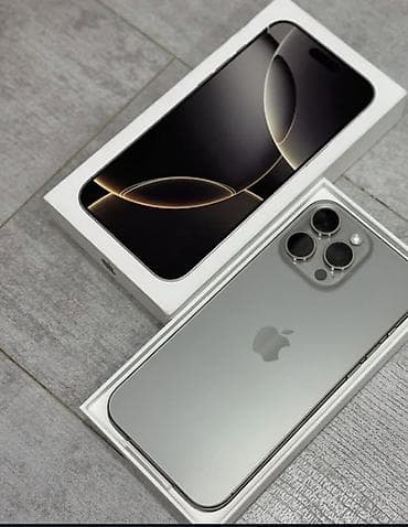 IPhone 16 Pro Max, 512 GB, Simsiz şarj, Face ID, Sənədlərlə