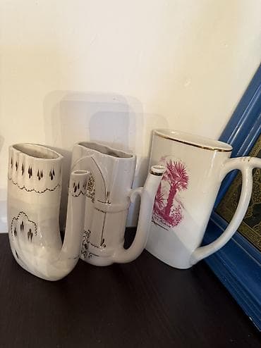 Əntiq vaza, 1950 il, Şüşə, SSRİ