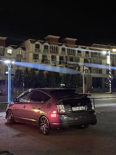 Продажа авто: Toyota Prius (2-ci nəsil) hibrid hetçbek - Kuzov: hetçbek, tünd boz — 8