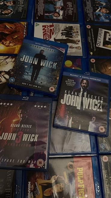 Velosiped aksesuarları: John Wick triologiyası (Blu-ray) Filmlər ayrılıqda satılmır. Üç film — 1
