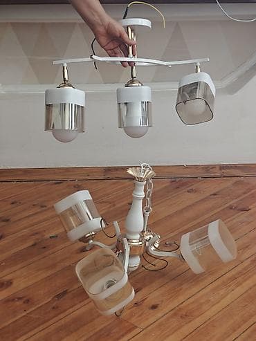 cir ciraq: Çılçıraq, 6 lampa, Metal — 1