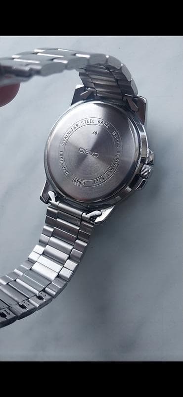 saat sekilleri: İşlənmiş, Qol saatı, Casio, rəng - Mavi — 1
