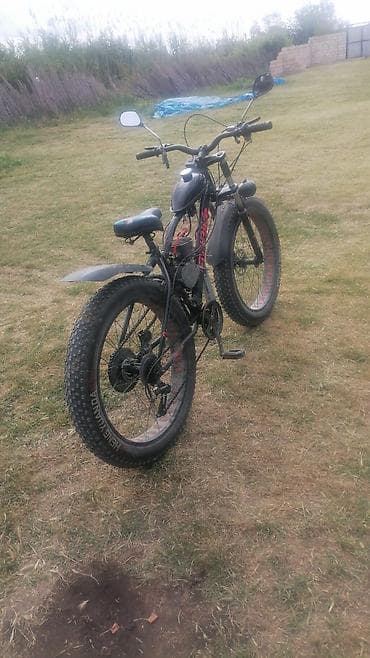 Motorlu fatbike velosiped - Çərçivə: FUNGI yazılı dağ/fatbike — 1