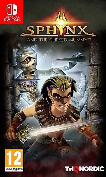 Видеоигры и приставки: Məhsul: Sphinx and the Cursed Mummy – Nintendo Switch oyunu - — 1