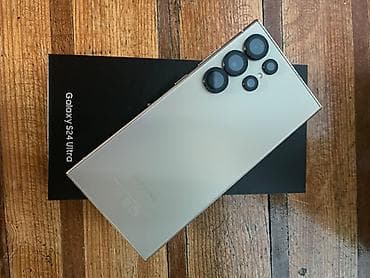 nokia 8910 titanium: Samsung Galaxy S24 Ultra, 256 GB, rəng - Bej, Simsiz şarj — 1